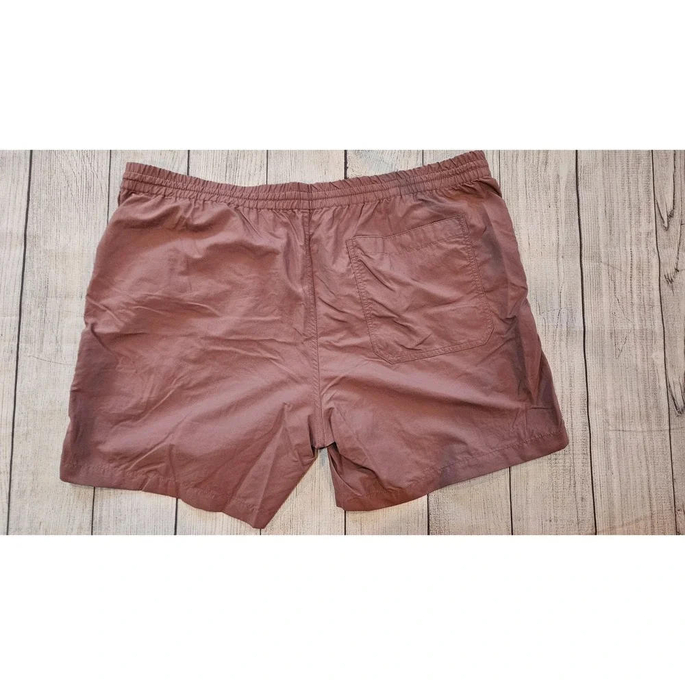 Madewell Shorts Mens XXL‎ Pink Elastic Waist Drawstring Swim Casual Summer